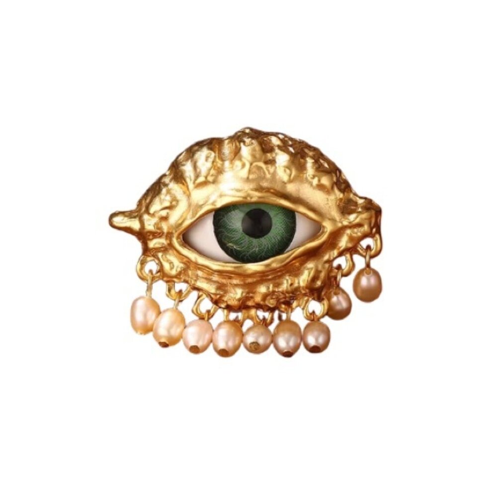 Evil eye ring Q98